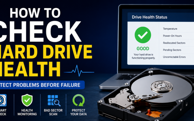 How to Check Hard Drive Health: 7 Powerful Ways to Detect Problems Before Failure