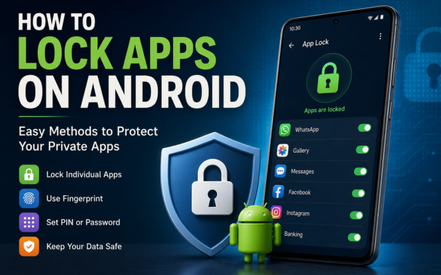 How to Lock Apps on Android: Easy Step-by-Step Methods