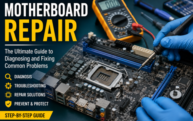 Motherboard Repair: The Complete Step-by-Step Guide to Diagnosing and Fixing Common Problems