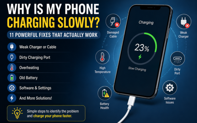 Why Is My Phone Charging Slowly? 11 Powerful Fixes That Actually Work