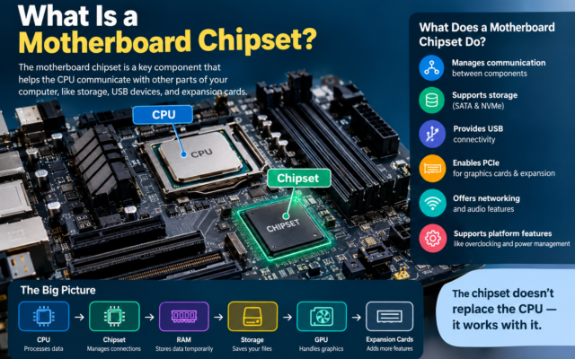 What Is a Motherboard Chipset? A Simple Guide